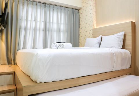 Bedroom Minimalist 1BR Parahyangan Residence Apartment By Travelio