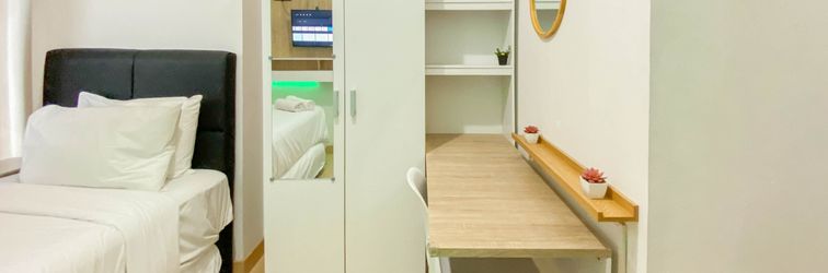 Lobby Homey and Enjoy Living Studio Tokyo Riverside PIK 2 Apartment By Travelio