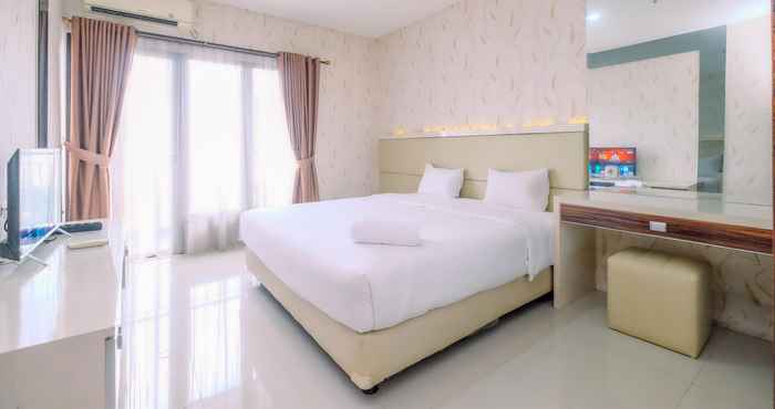 Lobi Homey and Modern 1BR at Tamansari Semanggi Apartment By Travelio