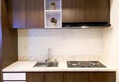 Common Space 6 Comfort and Elegant 1BR Sudirman Suites Apartment By Travelio