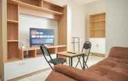 Common Space 7 Homey and Minimalist 1BR Cinere Bellevue Suites Apartment By Travelio