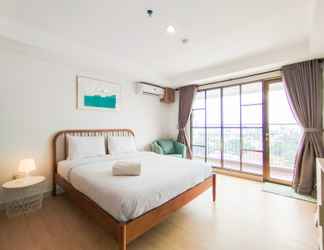 ห้องนอน 2 Metropolitan Studio Room Tamansari Tera Residence Apartment By Travelio