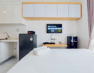 Bedroom 2 Homey and Best Deal Studio Sky House Alam Sutera Apartment By Travelio