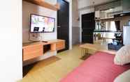Lobby 3 Comfy and Clean 1BR at Tamansari Prospero Apartment By Travelio