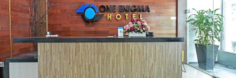 로비 OYO 91009 One Enigma Hotel
