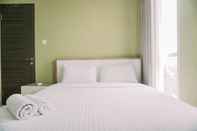 Bedroom Modern and Best Deal 2BR Amazana Serpong Apartment By Travelio