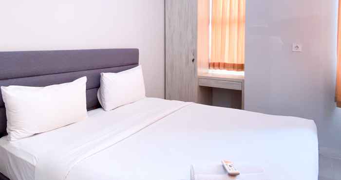 Bedroom Comfort 2BR at Apartment Transpark Juanda Bekasi Timur By Travelio