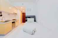 Bedroom Comfortable Studio Apartment Sky House BSD By Travelio