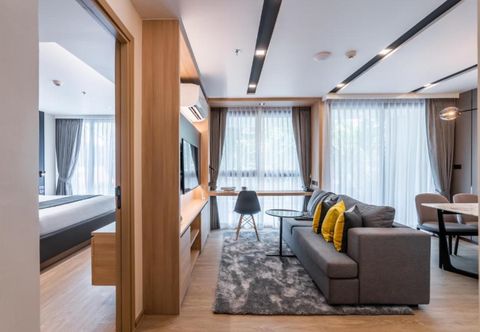 침실 Destiny63 Ekamai Apartment