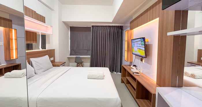 Bilik Tidur Scenic and Cool Studio Apartment Vida View Makassar By Travelio