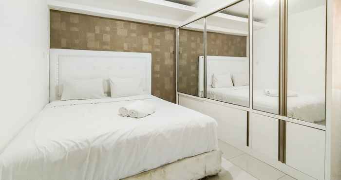 Phòng ngủ Simply and Comfy 2BR at Apartment Gateway Ahmad Yani Cicadas By Travelio