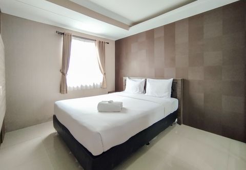 Bedroom Comfortable and Strategic 2BR Apartment at Gateway Pasteur By Travelio