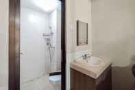 In-room Bathroom Serene Designed 2BR Gateway Pasteur Apartment By Travelio