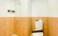 In-room Bathroom 7 Homey and Good Choice 2BR at Green Pramuka City Apartment By Travelio