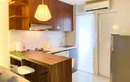 Common Space 4 Minimalist and Good Deal 1BR at Bassura City Apartment By Travelio