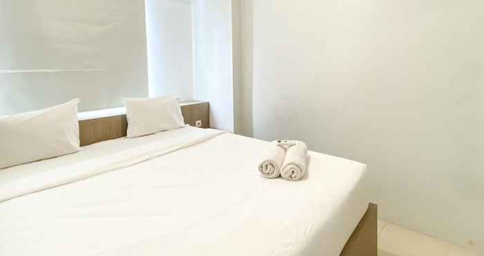 Bedroom Minimalist and Good Deal 1BR at Bassura City Apartment By Travelio