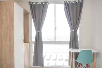 Kamar Tidur 4 Nice and Good Price 2BR Tokyo Riverside PIK 2 Apartment By Travelio