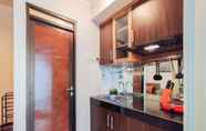 Common Space 7 Contemporary Style and Nice 1BR Apartment at Gateway Pasteur By Travelio