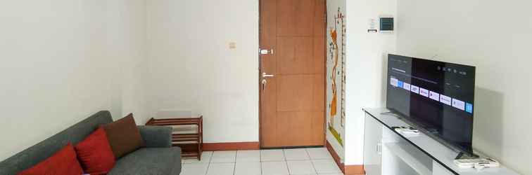 Lobby Good View and Cool 2BR Apartment at Gateway Ahmad Yani Cicadas By Travelio