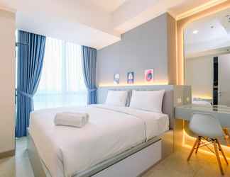 Bedroom 2 Modern Look and Comfort 1BR Menara Jakarta Kemayoran Apartment By Travelio