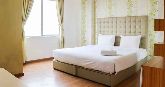 Bedroom Spacious and Cozy Studio The Edge Bandung Apartment By Travelio