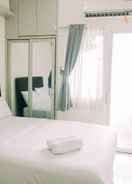 BEDROOM Enjoy Living and Best Deal Studio Green Pramuka City Apartment By Travelio