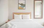 Bedroom 2 Minimalist and Warm Studio Transpark Bintaro Apartment By Travelio