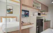 Bedroom 4 Minimalist and Warm Studio Transpark Bintaro Apartment By Travelio