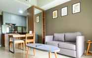 Lobby 3 Homey and Good 1BR Apartment at Mustika Golf Residence By Travelio