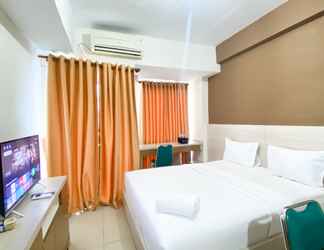 Bedroom 2 Simply Look and Tidy Studio at Grand Dhika City Apartment By Travelio