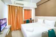 Bedroom Simply Look and Tidy Studio at Grand Dhika City Apartment By Travelio