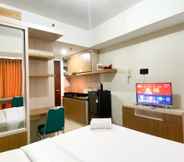 Bedroom 2 Simply Look and Tidy Studio at Grand Dhika City Apartment By Travelio