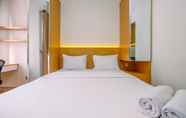 Bedroom 2 Comfort and Best Deal Studio Transpark Cibubur Apartment By Travelio