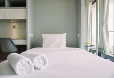 Bedroom 2 Strategic and Best Deal Studio Sky House BSD Apartment By Travelio