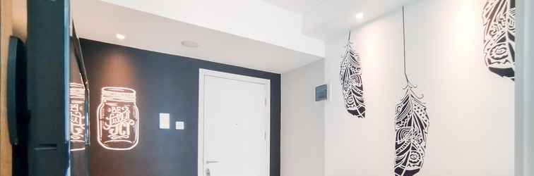 Lobi Stylish and Convenient 1BR Apartment Parahyangan Residence By Travelio