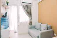 ล็อบบี้ Comfort and Best Deal 2BR Green Pramuka City Apartment By Travelio