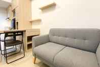 Lobi Modern Look and Calm 1BR Vasanta Innopark Apartment By Travelio