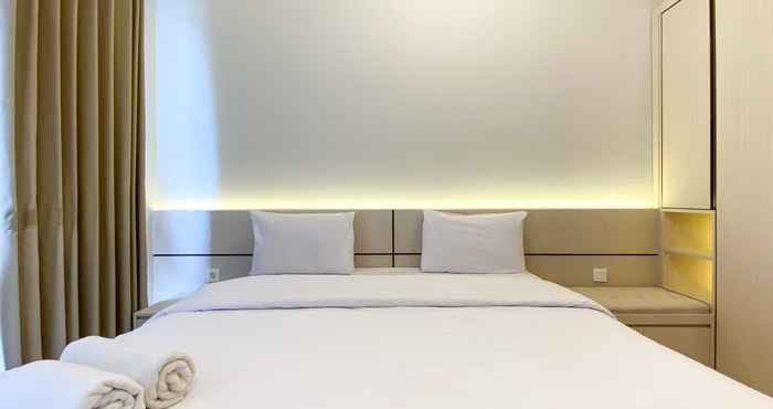 Bedroom Comfort and Enjoy Studio Vasanta Innopark Apartment By Travelio