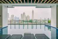 Swimming Pool Restful and Good Deal Studio Kebayoran Icon Apartment By Travelio