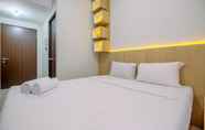 Bedroom 2 Restful and Good Choice Studio at Transpark Cibubur Apartment near Mall By Travelio