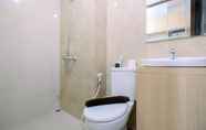 In-room Bathroom 6 Restful and Good Choice Studio at Transpark Cibubur Apartment near Mall By Travelio