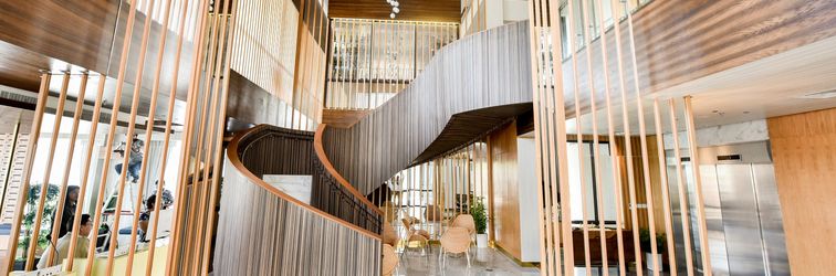 Lobby Lovina 25-AL at One Residence Near Ferry Terminal