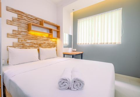 Bedroom Stylish and Best 2BR at Signature Park Grande Apartment By Travelio