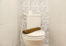 客房内浴室 4 Well Design and Comfortable Studio Tokyo Riverside PIK 2 Apartment By Travelio