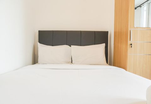 卧室 Well Design and Comfortable Studio Tokyo Riverside PIK 2 Apartment By Travelio