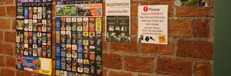 ロビー Nimman Forest Hostel