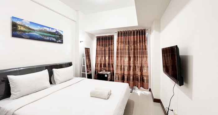 Kamar Tidur Compact and Enjoy Studio Apartment Vida View Makassar By Travelio