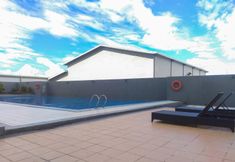 Swimming Pool 6 Comfy and Warm Studio at Park View Condominium Apartment By Travelio