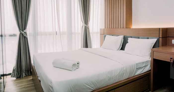 Bilik Tidur Comfortable and Homey 1BR at The Smith Alam Sutera Apartment By Travelio