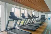 Fitness Center Comfortable and Homey 1BR at The Smith Alam Sutera Apartment By Travelio